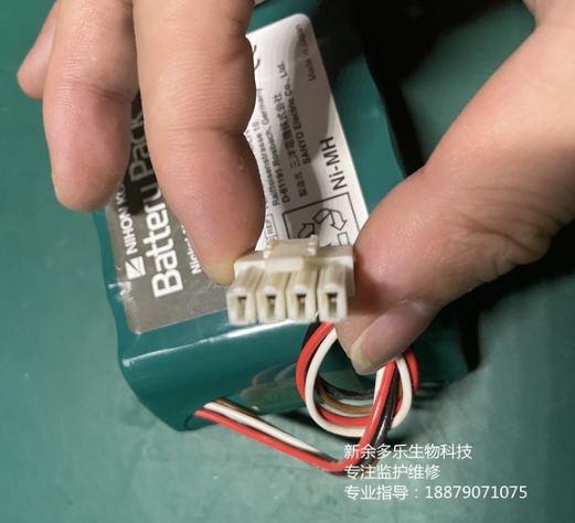 日本光電BSM-2301C監護儀電池10HR-4 3FAUC-NK 12V，3700mAh