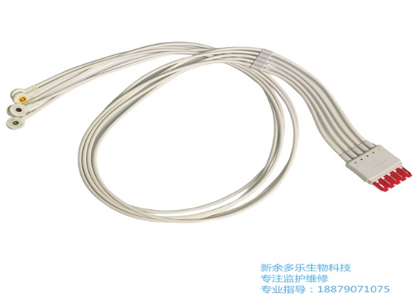 飛利浦M1604A 5導卡扣式胸部心電導聯線歐標ICU產品介紹